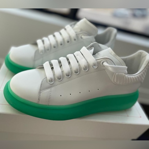 Alexander McQeen white/white/green - Picture 2 of 5